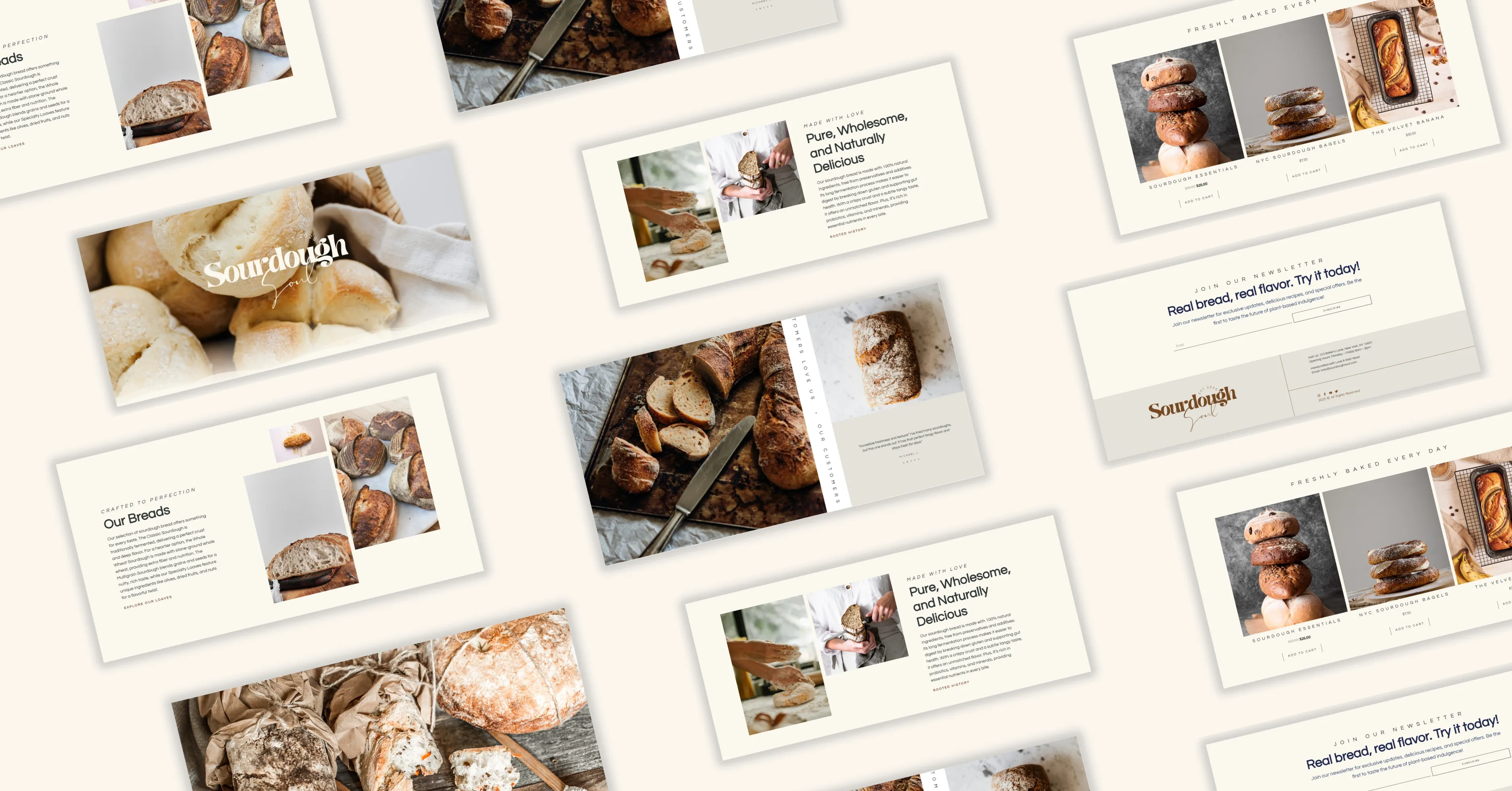 Artisan Bakery project — A warm commerce experience