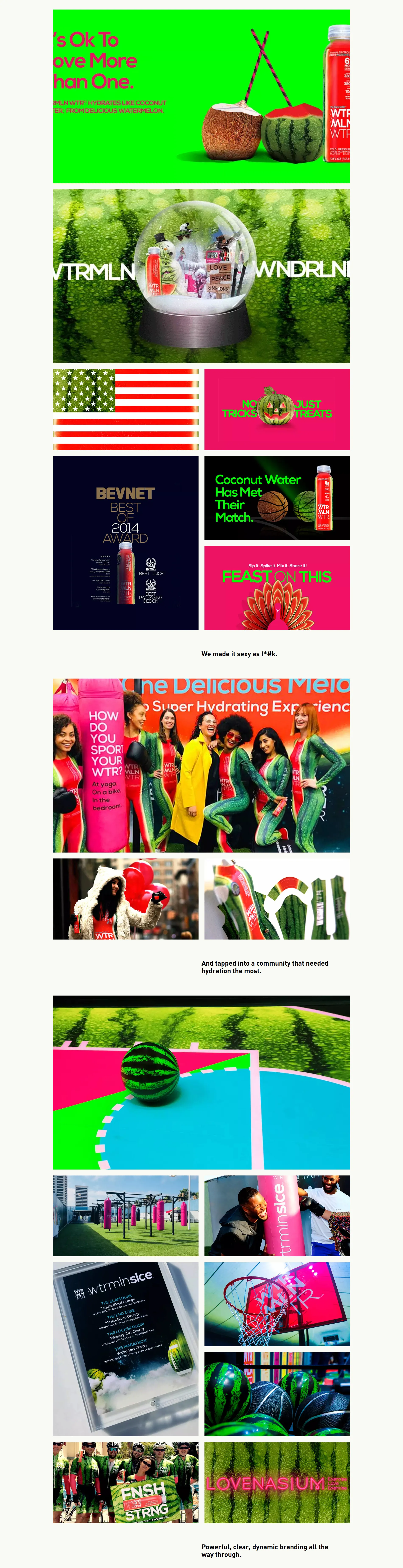 Creative Agency project — Campaign energy up close