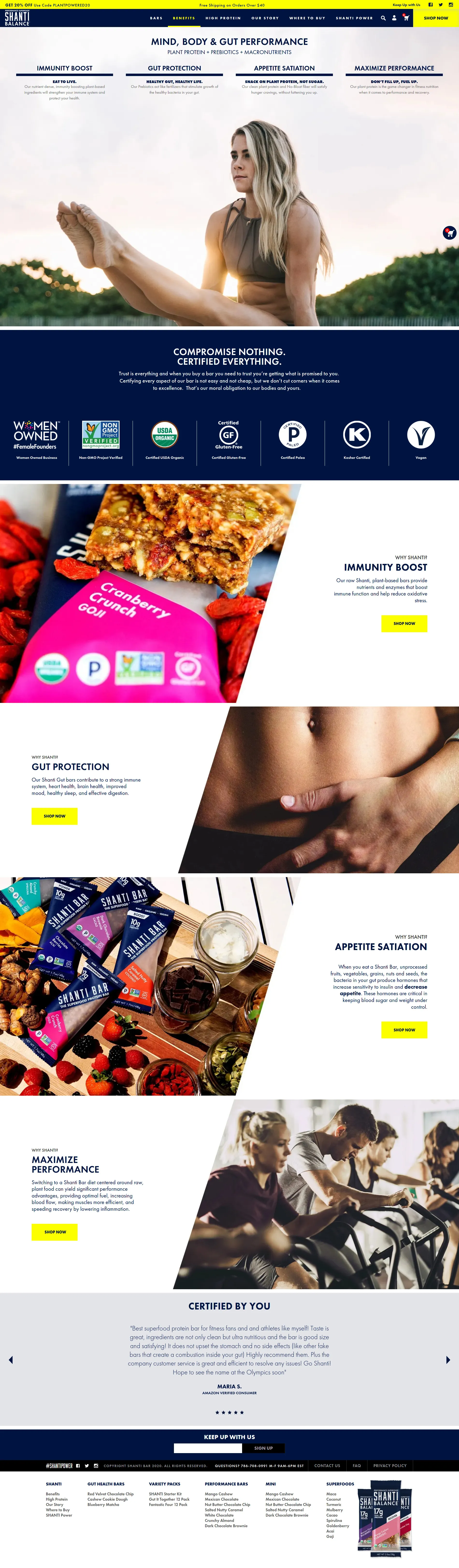 SHANTI Balance project — Benefits made tangible