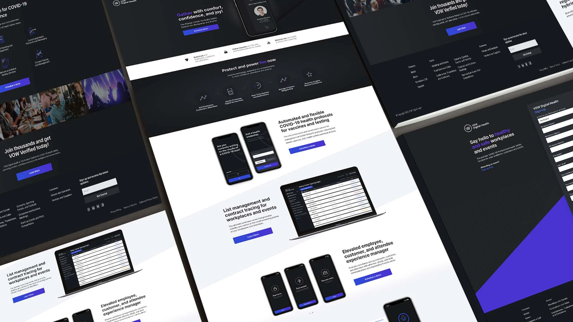 VOW responsive layouts in context